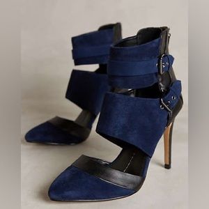 Dolce Vita Oleander Heels Navy Blue & Black Heels